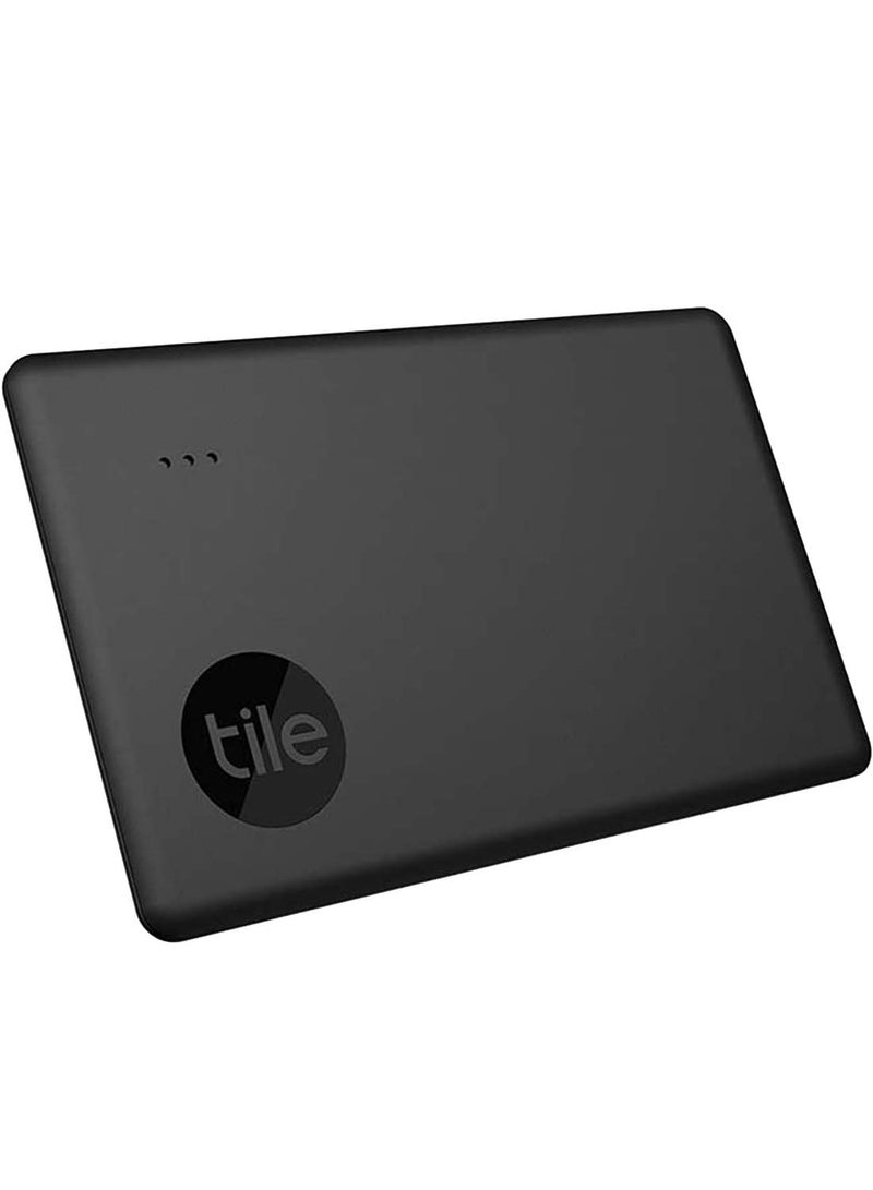 tile Slim 2022 Bluetooth Item Finder, 1 Pack, 60M Finding Range, Works With Alexa And Google Home, iOS And Android Compatible, Find Your Keys, Wallets, Purses And More Black - Image 1