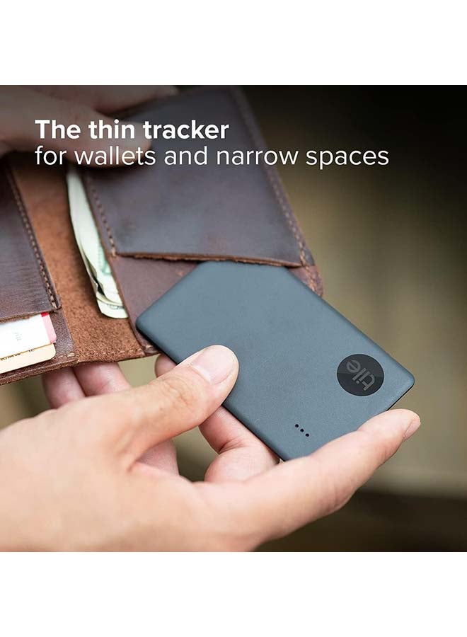 tile Slim 2022 Bluetooth Item Finder, 1 Pack, 60M Finding Range, Works With Alexa And Google Home, iOS And Android Compatible, Find Your Keys, Wallets, Purses And More Black - Image 3