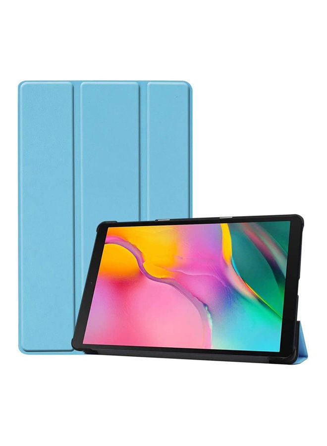 نيبمينينت غطاء حماية ذكي صلب قابل للطي بتصميم رفيع للغاية وخفيف الوزن ومزود بمسند ثلاثي الطيات لتابلت سامسونج جالاكسي تاب A إصدار 2019 أزرق - Image 1