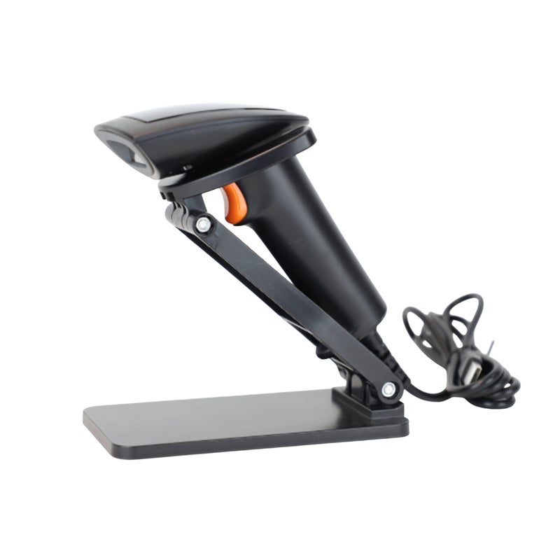 HS25L 2D Handheld Barcode Scanner USB Wired Barcode Scanner 1D/2D/QR Barcode Scanner USB High-Speed Precise Wireless Barcode Scanner with USB Cable Barcode Scanner - Image 1