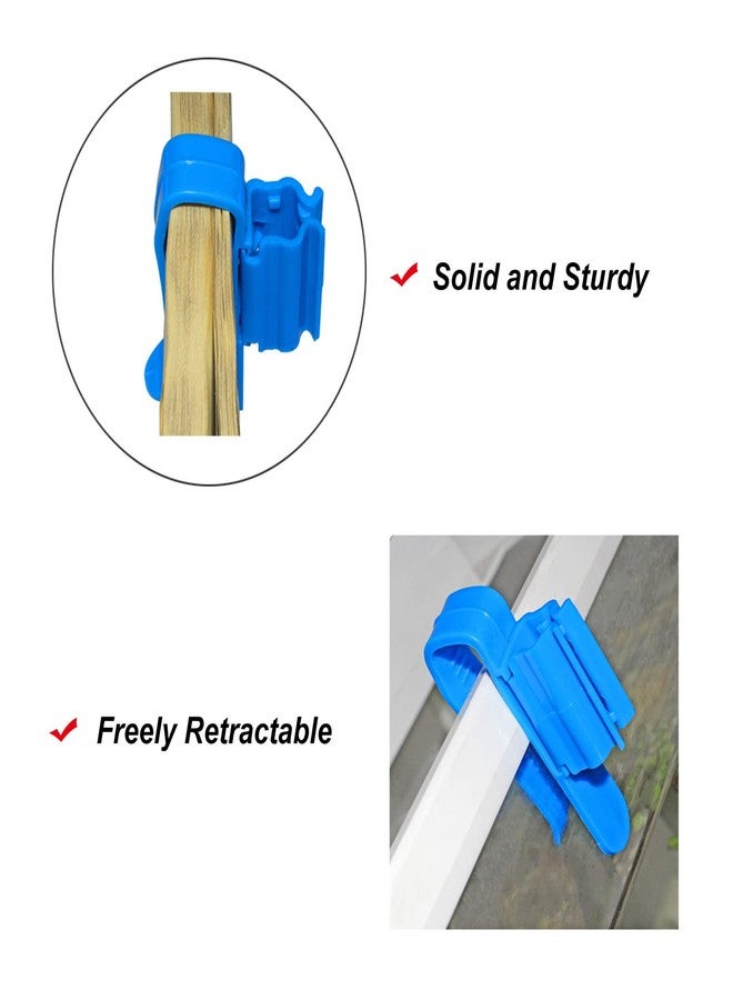 Lazmin Tube Clip, 2Pcs Multifunction Plastic Adjustable Fish Mounting Clip, Water Pipe Tube Clamp Hose Holder for Fish or Bucket - Image 3