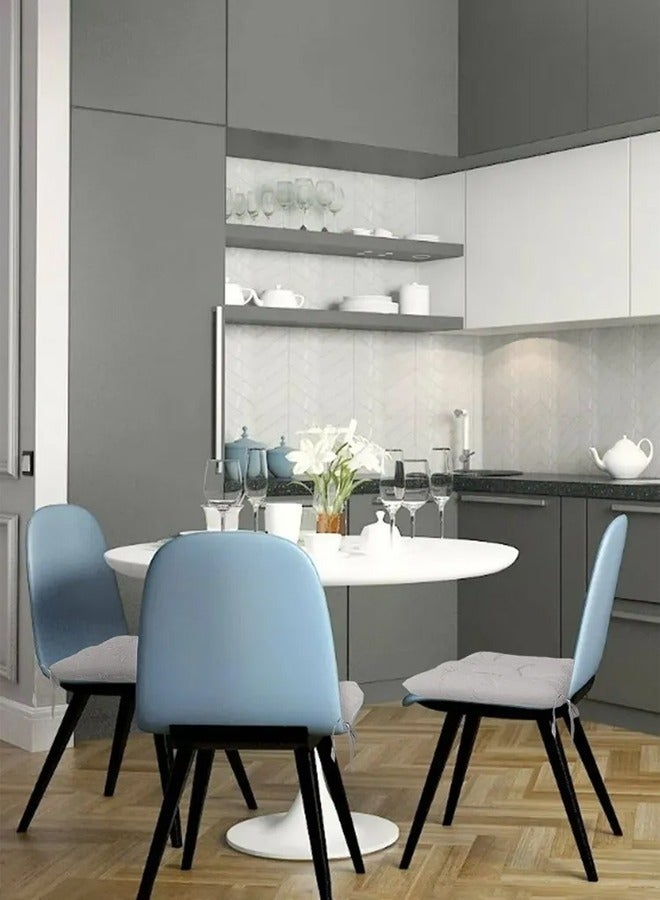 Chair Cushion with Ties Ultra Soft Warm Floor Cushion for Kids Reading Nook Comfortable Square Seat Cushion for Adult 40x40 CM - Image 4