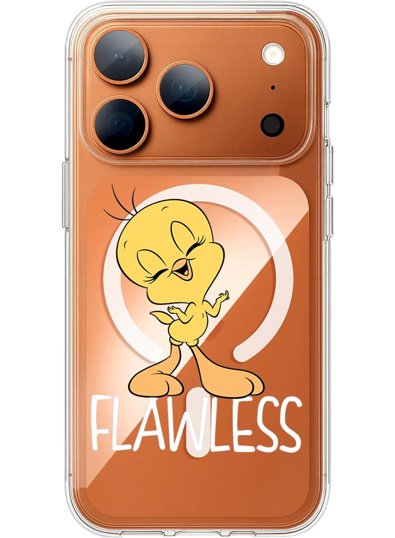 Theodor Magnetic Case for Apple iPhone 17 Pro Max Compatible with MagSafe Wireless Charging, Shockproof Phone Bumper Cover - Flawless - Image 1