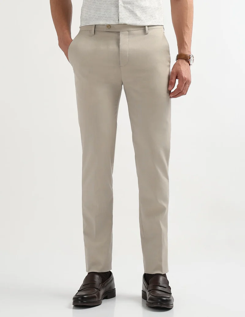 Arrow Textured Super Slim Fit Trousers