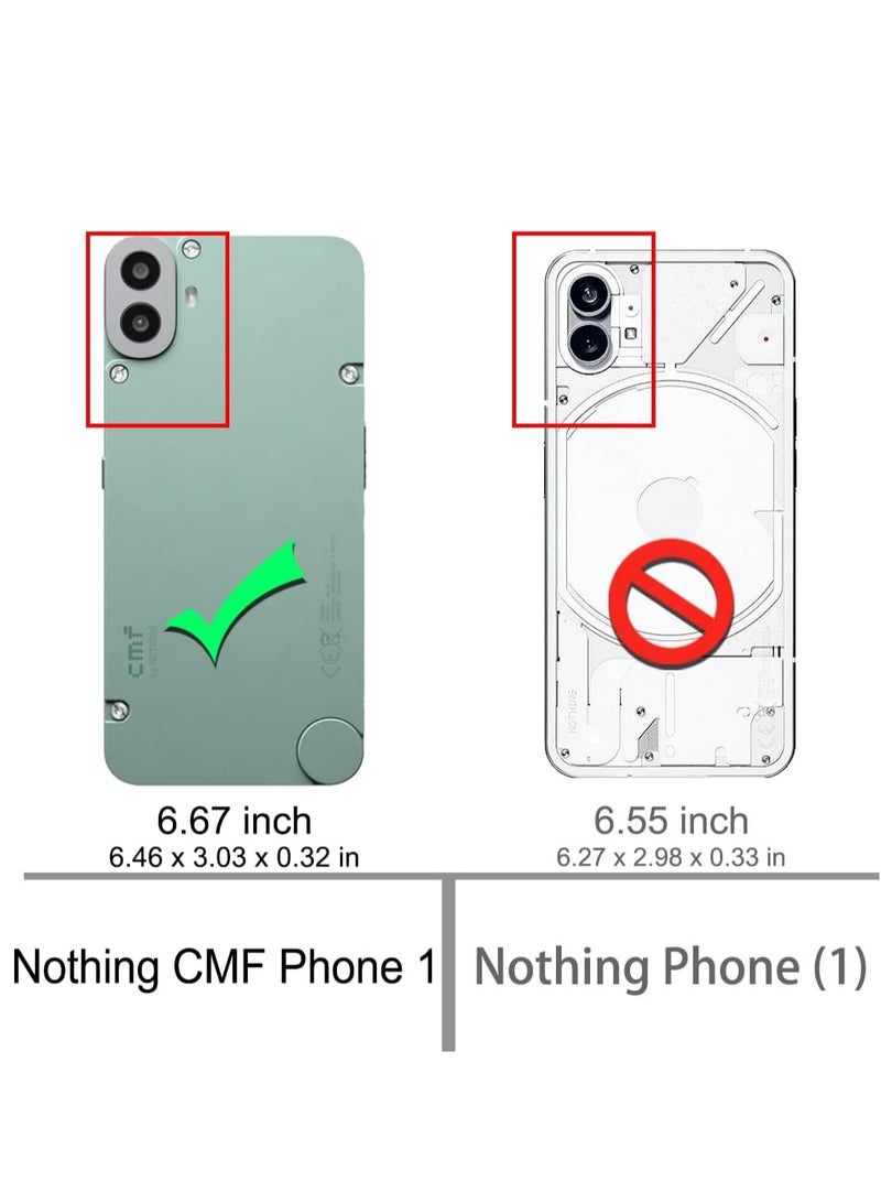 BORTONY Nothing CMF Phone 1 Case Silky-Soft Touch Liquid Silicone Nothing CMF 1 Cover Anti Scratch Slim Fit Flexible Shockproof Protective Case for Nothing CMF Phone 1 - Image 2