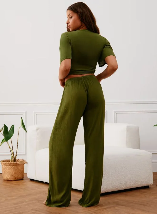 UNDIZ Wide-leg trousers