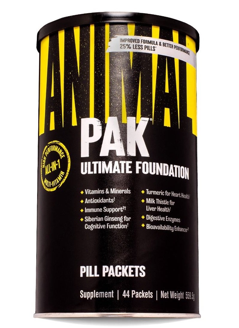 ANIMAL ANIMAL PAK MULTIVITAMIN 44 PACKS  - Image 1