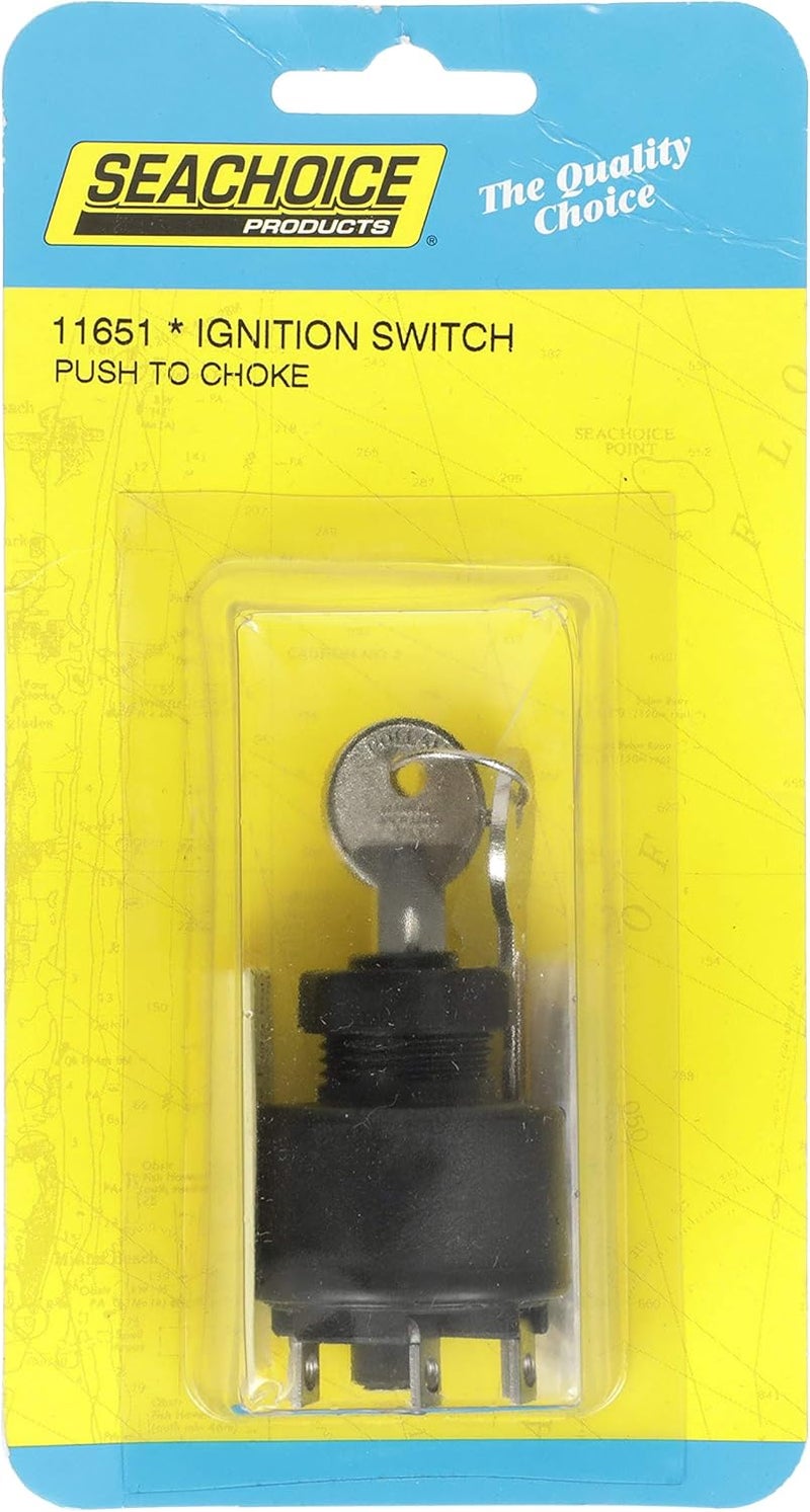 Seachoice Ignition Starter Switch for Johnson/Evinrude with Push to Choke Feature - Image 5