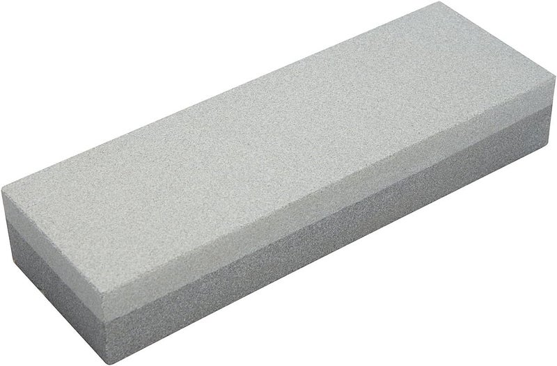 Bora 501057 Fine/Coarse Combination Sharpening Stone - 6 Inch Aluminum Oxide Gray - Image 1