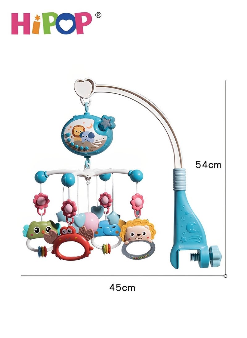 HIPOP - Remote Control Rotating Rattles With Projection And Music,360 Degrees Rotating,Baby Toys for Coaxing - Image 1