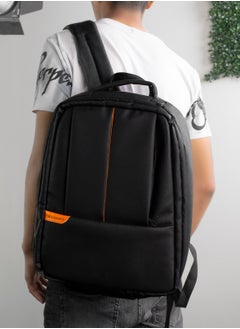 N Elegance 17 inch Laptop Backpack Large Capacity School Bag with Crossbody gift Water Resistant – Black New Shape