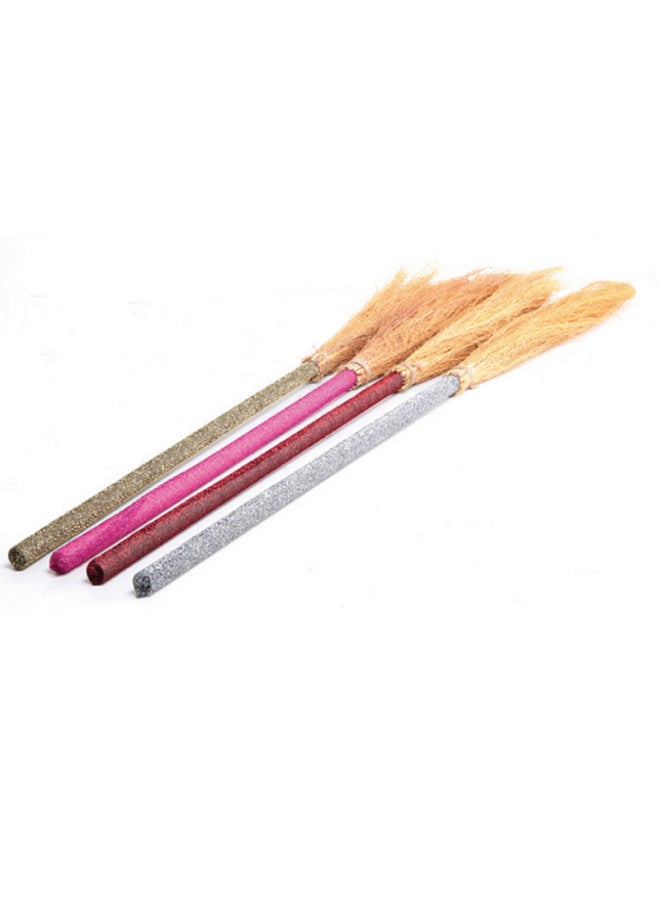 إسكدنيا مكنسة ال للأطفال مكنسة الساحرة مكنسة سحرية مكنسة كوسبلاي دعائم الأداء-اللون: مكنسة قماشية 7 ألوان - Image 3