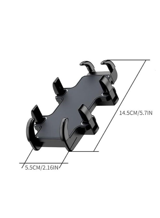 Generic Motorcycle Mobile Phone Holder Shock-Absorbing 360° Universal Ball Rotating Eight Claw Fixed Bracket  - Image 2