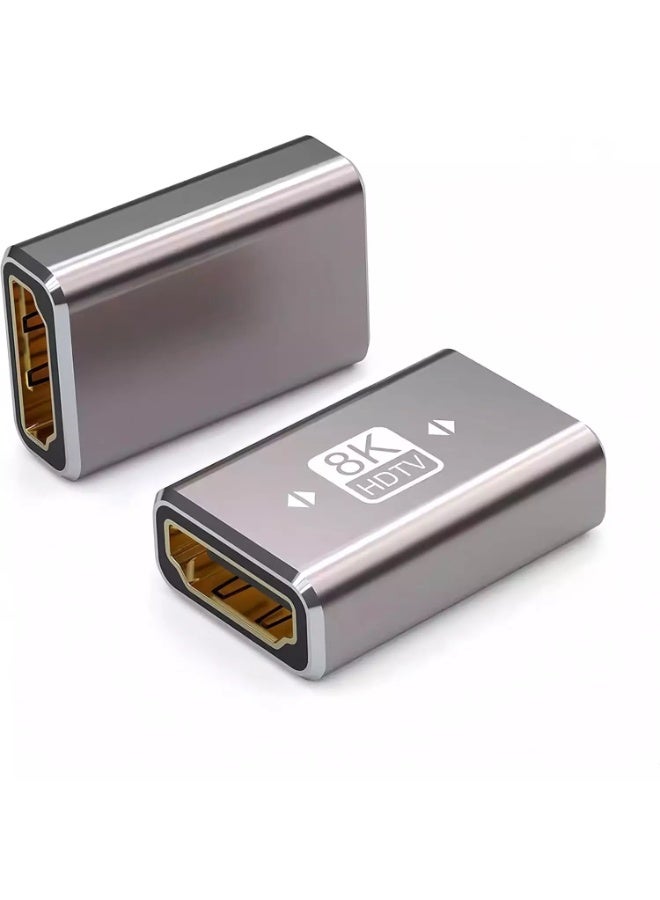 8K HDMI Female to Female Adapter HDMI 2.1 Coupler HDMI Extender Connector with 8K@60Hz 4K@120Hz High Speed 48Gbps HDR eARC HDCP for HDTV, Roku Stick, Monitor, Projector, Laptop, Xbox, PS4/PS5  - Image 5