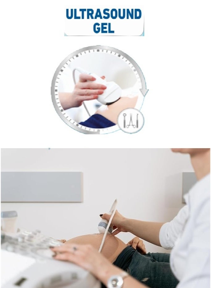 SPI Acoustic Wave Gel Bacteriostatic for Ultrasound and Doppler Machines and Monitors Gallon 5L (Colorless) - Image 2