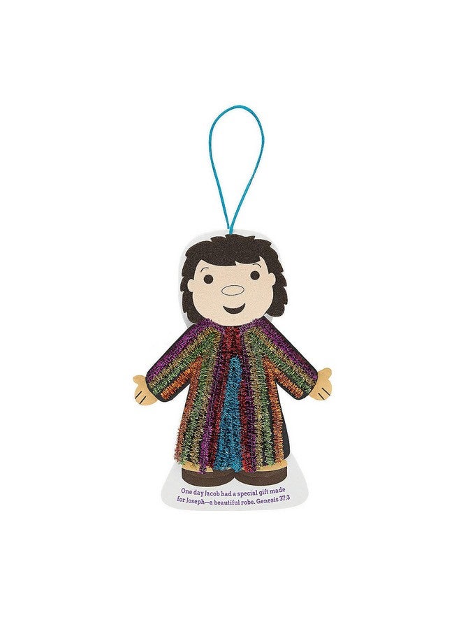 Fun Express Fun Express Joseph’s Coat Chenille Stem Craft Kit - Craft Kits - VBS Vacation Bible School Supplies/Decor - 12 Pieces