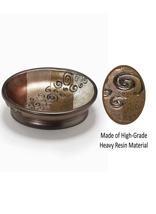 Popular Bath Soap Dish, Miramar Collection, Multicolor - Image 3