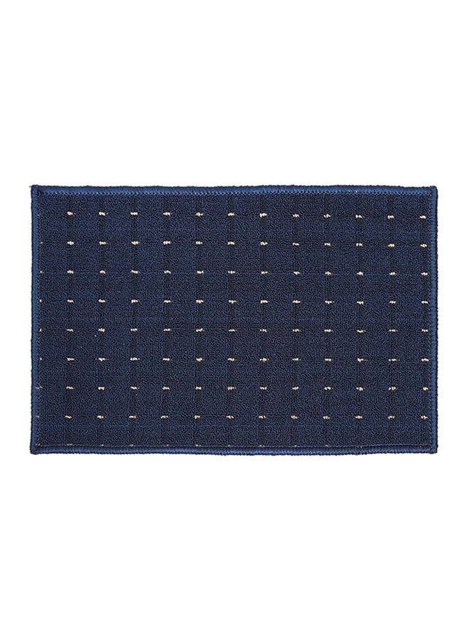 Status Contract Anti Slip Front Dot Doormat| Living Room Rug for Entrance Door|Polypropylene Floor Mat for Home (Blue), 38 X 58 Cm  - Image 2
