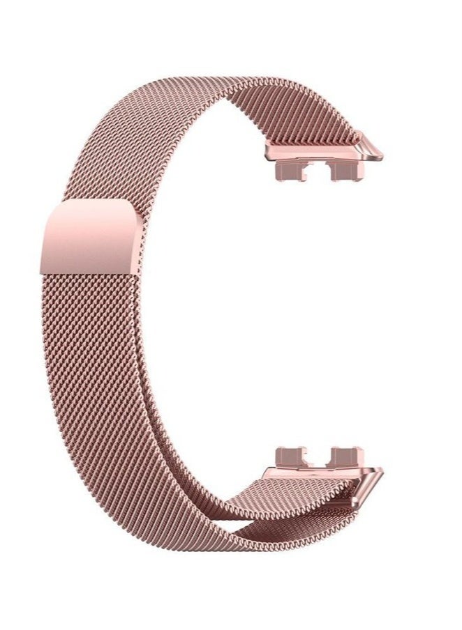 حَبْل تِك سوار معصم مغناطيسي معدني من الفولاذ المقاوم للصدأ لساعة هواوي باند 8/9/10 الذكية - Image 1