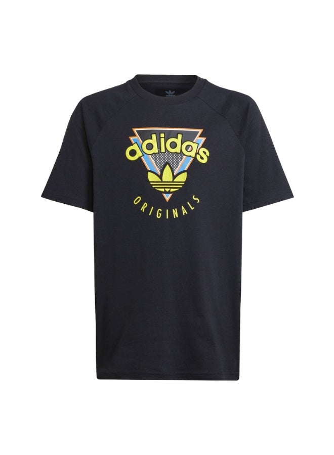 adidas تيشيرتات أوريجينالز للأطفال أسود - Image 2