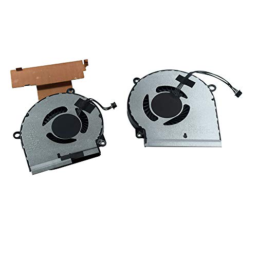 Rangale CPU & GPU Cooling Fan for HP Omen 15-DC 15-DC0013TX 15-DC0004TX 15-DC0005TX 15-DC0007TX 15-DC0011TX 15-DC0123TX 15-DC0153TX 15" Series Laptop L&R L30204-001 L29354-001 NFB75A05H-007 FSFA18M - Image 2