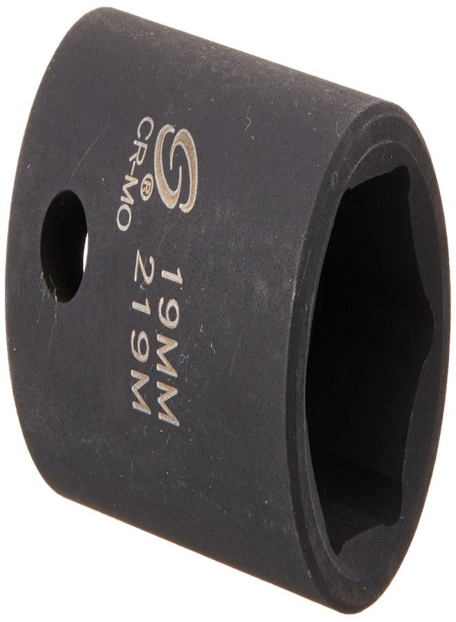Sunex Tools Sunex 219m 1/2-Inch Drive 19-mm Impact Socket - Image 1