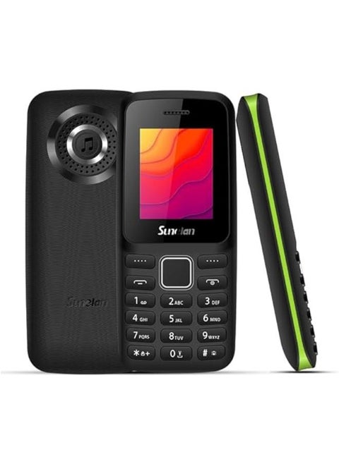 موبايل سونيلان S101 ثنائي الشريحة بطارية 1000 أسود أخضر