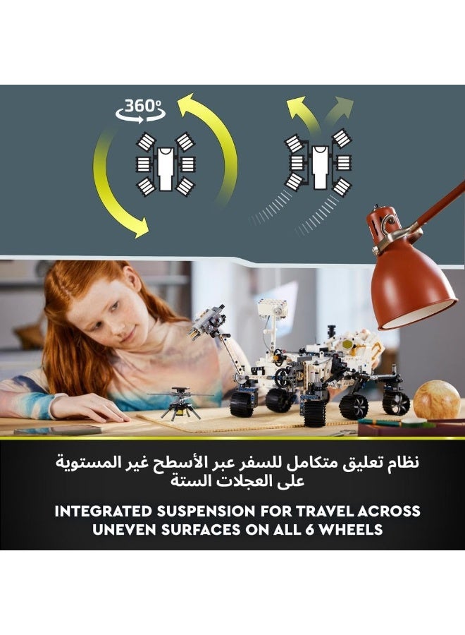 LEGO® Technic™ NASA Mars Rover Perseverance 42158 Building Toy Set (1,132 Pieces) - Image 2