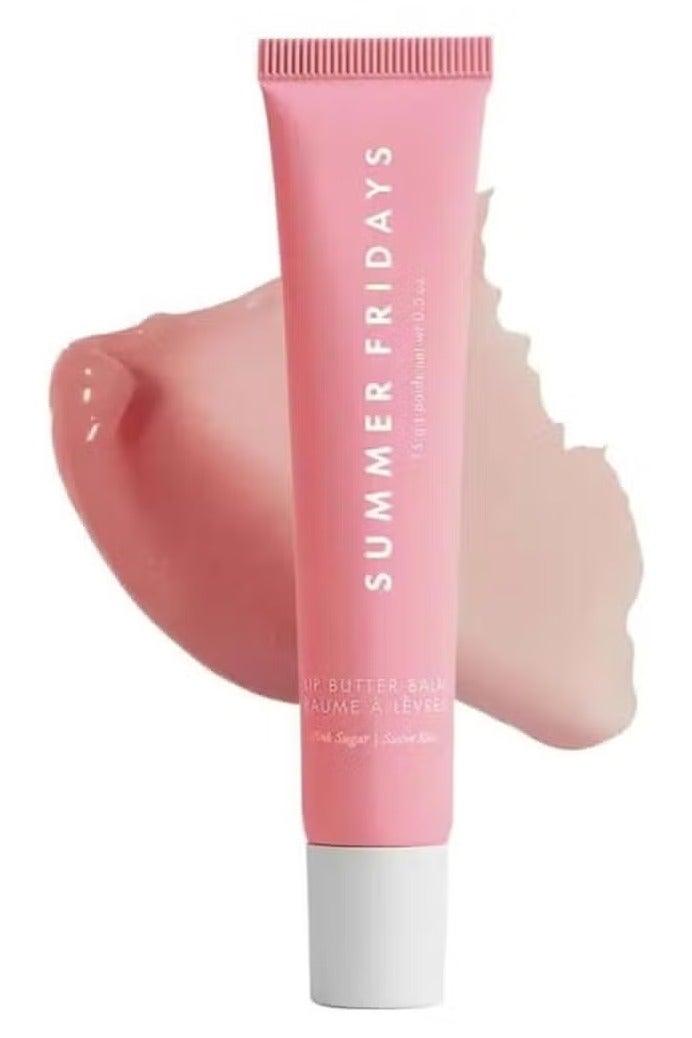 SUMMER FRIDAYS Lip Balm,Moisturizing Natural Lip Balm,Moisturizes And Brightened, Contains Shea Butter, Lip Care For Dry Lips (Pink Sugar) - Image 1