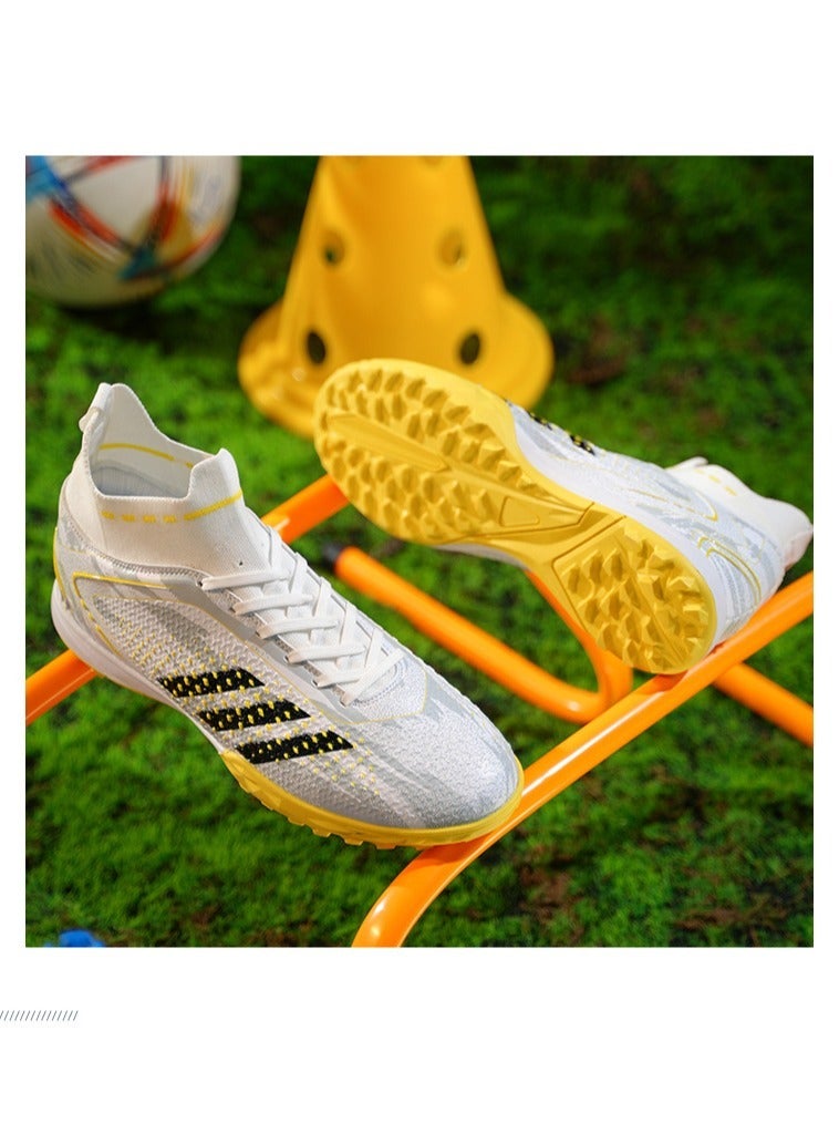 SKT Shiketro Grip And Non-Slip Sports Shoes, Men's And Women's Football Shoes, Professional Competition Football Shoes Training, Breathable And Lightweight Outdoor Youth - Image 3
