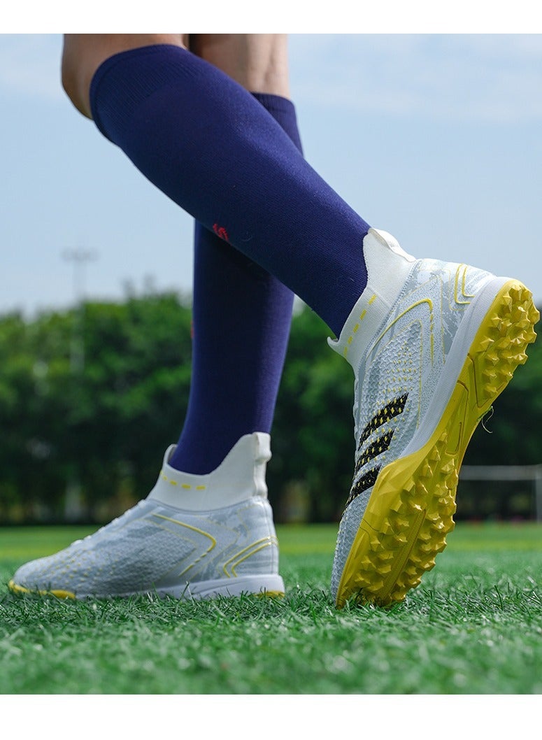 SKT Shiketro Grip And Non-Slip Sports Shoes, Men's And Women's Football Shoes, Professional Competition Football Shoes Training, Breathable And Lightweight Outdoor Youth - Image 2