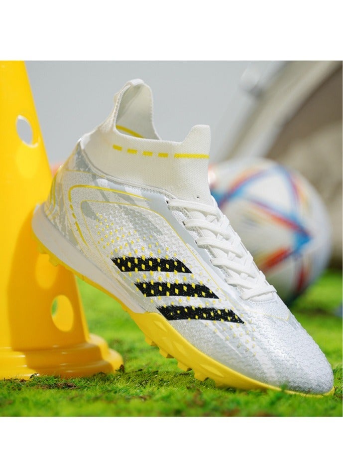 SKT Shiketro Grip And Non-Slip Sports Shoes, Men's And Women's Football Shoes, Professional Competition Football Shoes Training, Breathable And Lightweight Outdoor Youth - Image 4