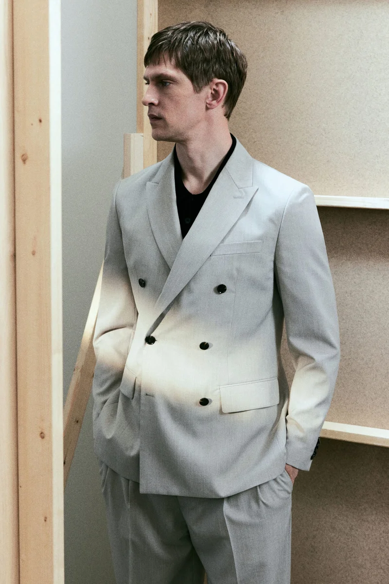 H&M Regular Fit Double-breasted jacket