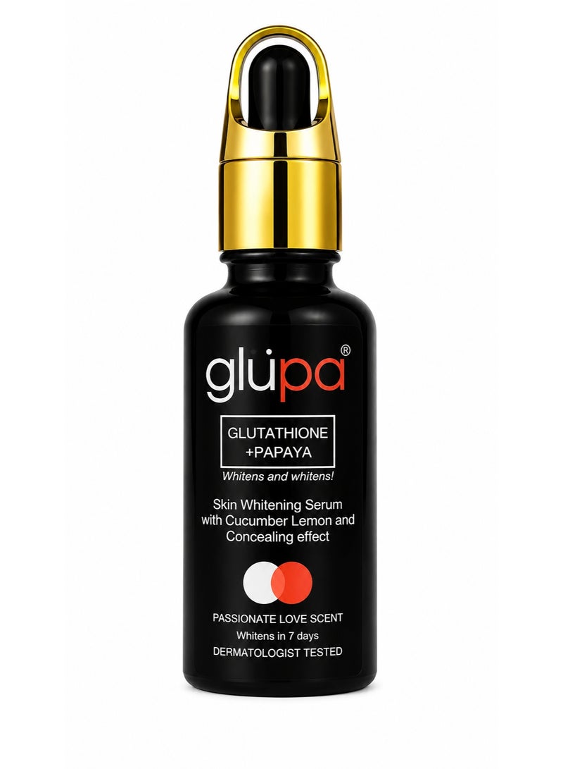 Papaya Skin Whitening Serum with Cucumber & Lemon