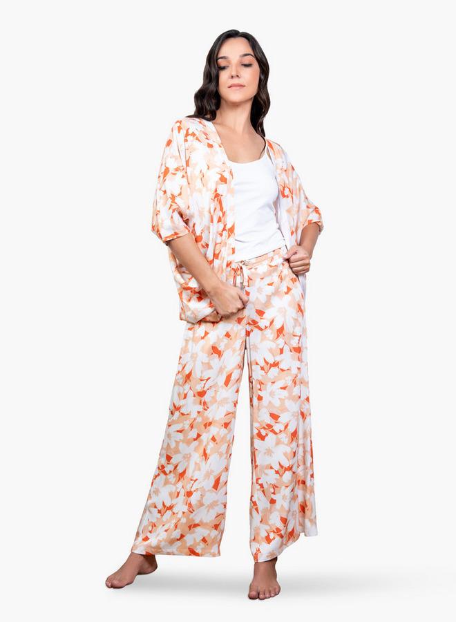 Aadaraya Floral Print Pyjama Set - Image 2