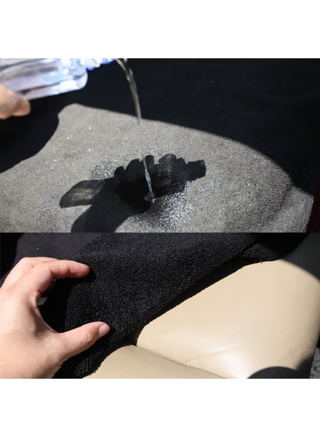 Waterproof and Sweatproof Car Seat Cover, Soft and Odor Resistant, Machine Washable, Protects Leather or Fabric, Removable Car Seat Cover, Suitable for Cars, SUVs, Trucks, Grey - Image 3