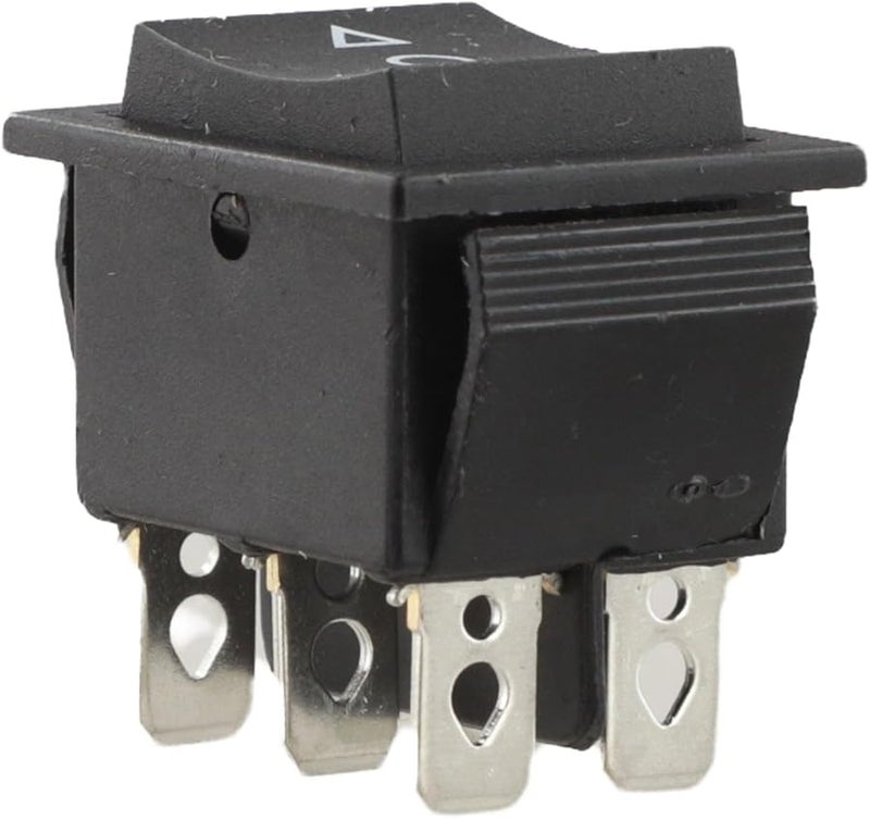 2 قطعة من مفتاح الصخور اللحظي DPDT 6 دبوس تشغيل إيقاف تشغيل أداء مستقر - Image 2