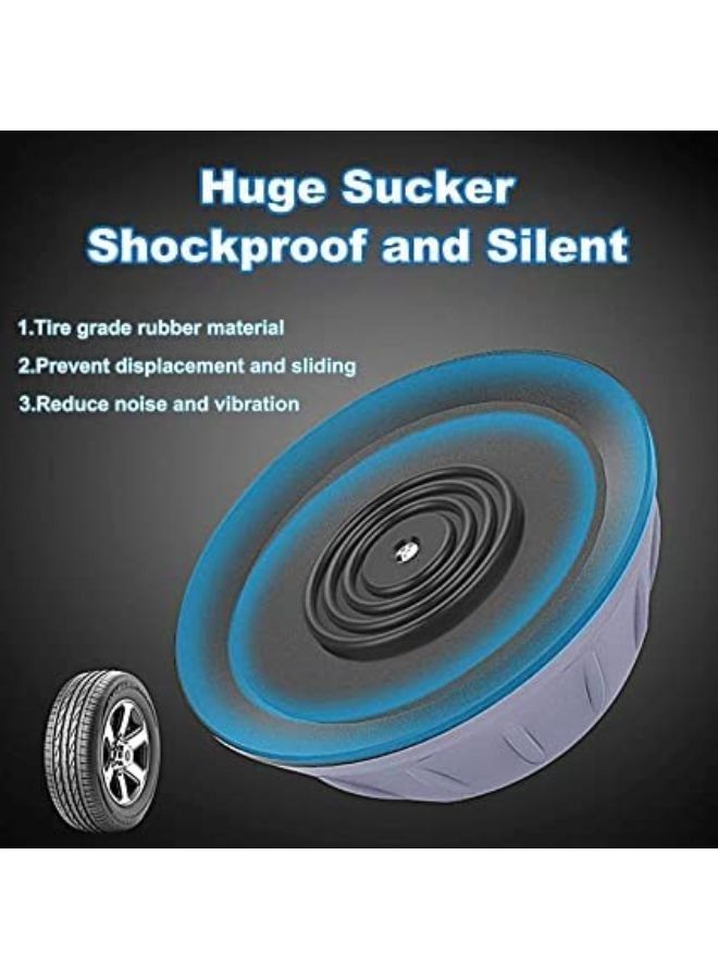 4 Pieces Anti-Vibration Pads for Universal Washing Machine Universal Foot Pad Base  - Image 3