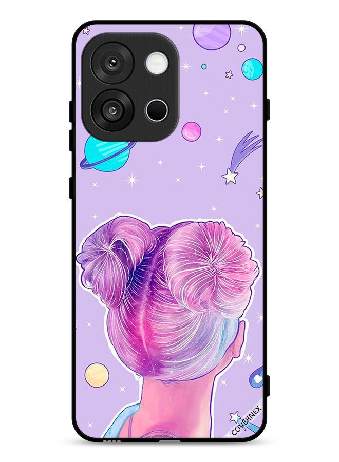 Covernex OnePlus 13s Protective Case Cover Girl And Space Stars Art - Image 1