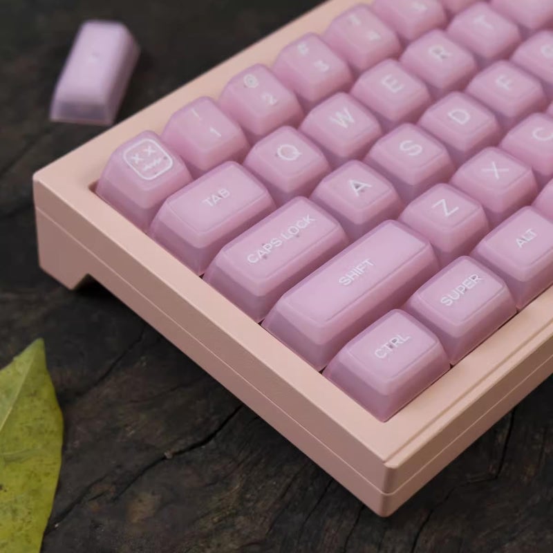 Sumgsn 142 Keys Doubleshot Pink Jade Keycaps SA Profile Keycap Set Fit for 61/64/87/104/108 Cherry Mx Switches Mechanical Keyboard - Image 2