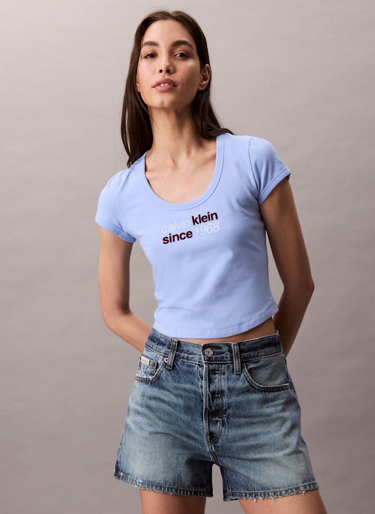 Calvin Klein Jeans Graphic Crew Neck T-shirt - Image 1