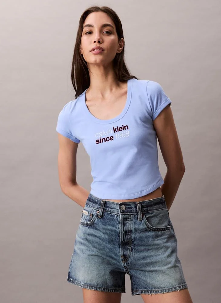 Graphic Crew Neck T-shirt