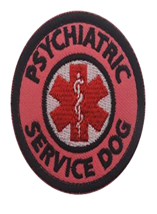 ODSP 3PCS Stop Do Not Pet Do Not Distract Patch, Medical Alert Dog Do Not Distract Patch, Psychiatric Service Dog Medical Alert Symbol Fastener Hook & Loop Patch for Pet Harnesses - 1.97inch Diameter - Image 3