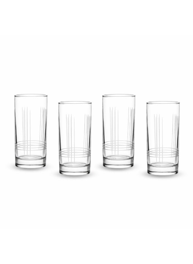 LIBBEY Luxury Glass Set – 4 Pieces, 450ml Capacity | Modern Design and a Touch of Elegance for Every Drink - Image 4