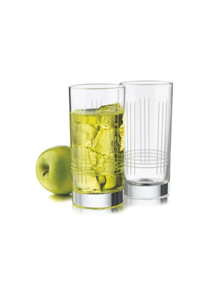 LIBBEY Luxury Glass Set – 4 Pieces, 450ml Capacity | Modern Design and a Touch of Elegance for Every Drink - Image 1