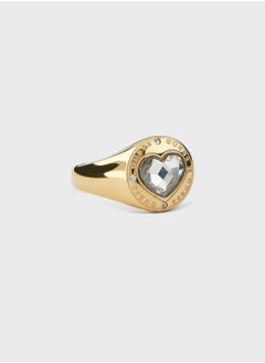 Crystal Heart Ring