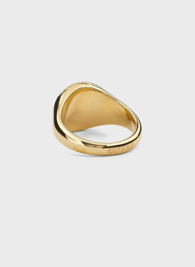 Guess  Crystal Heart Ring for Women | Best Price UAE