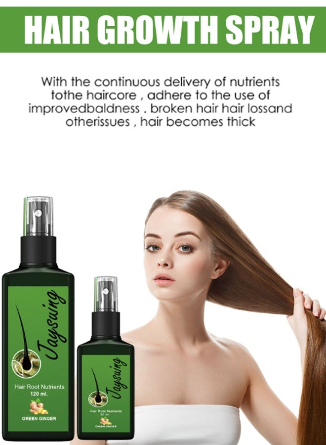 جايسوينغ الزيوت الواقية من الشعر -مكونات نباتية طبيعية تزيد من كثافة الشعر - Image 3