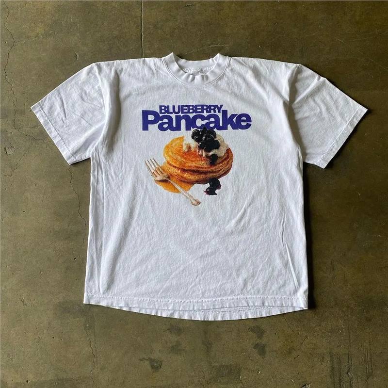 Heavy Cotton T Harajuku Classic 90S Retro T-Shirt Y2K Fashion St - Image 4