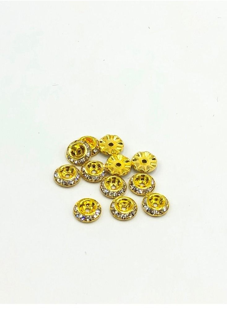 Generic 72-Piece Jewelry Making Ring Shaped beads 9mm  - Image 3